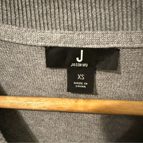 Jason Wu Gray Crewneck Sweater - Picture 5 of 7